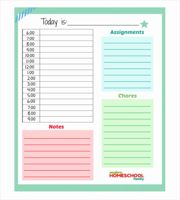 Daily Work Planner Template Beautiful 31 Daily Planner Templates Pdf Doc