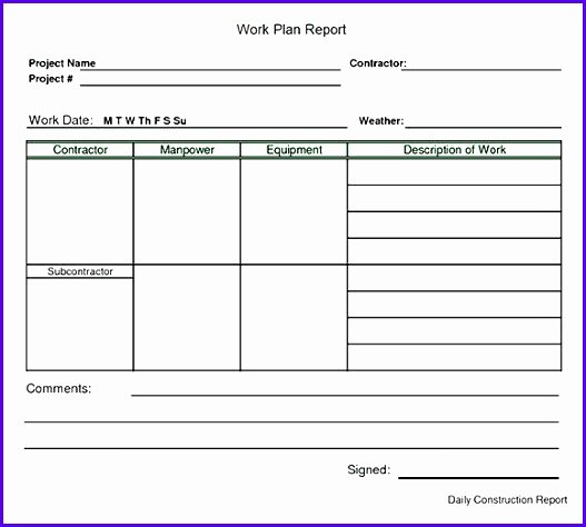 Daily Work Planner Template Luxury 12 Work Plan Template Excel Free Exceltemplates