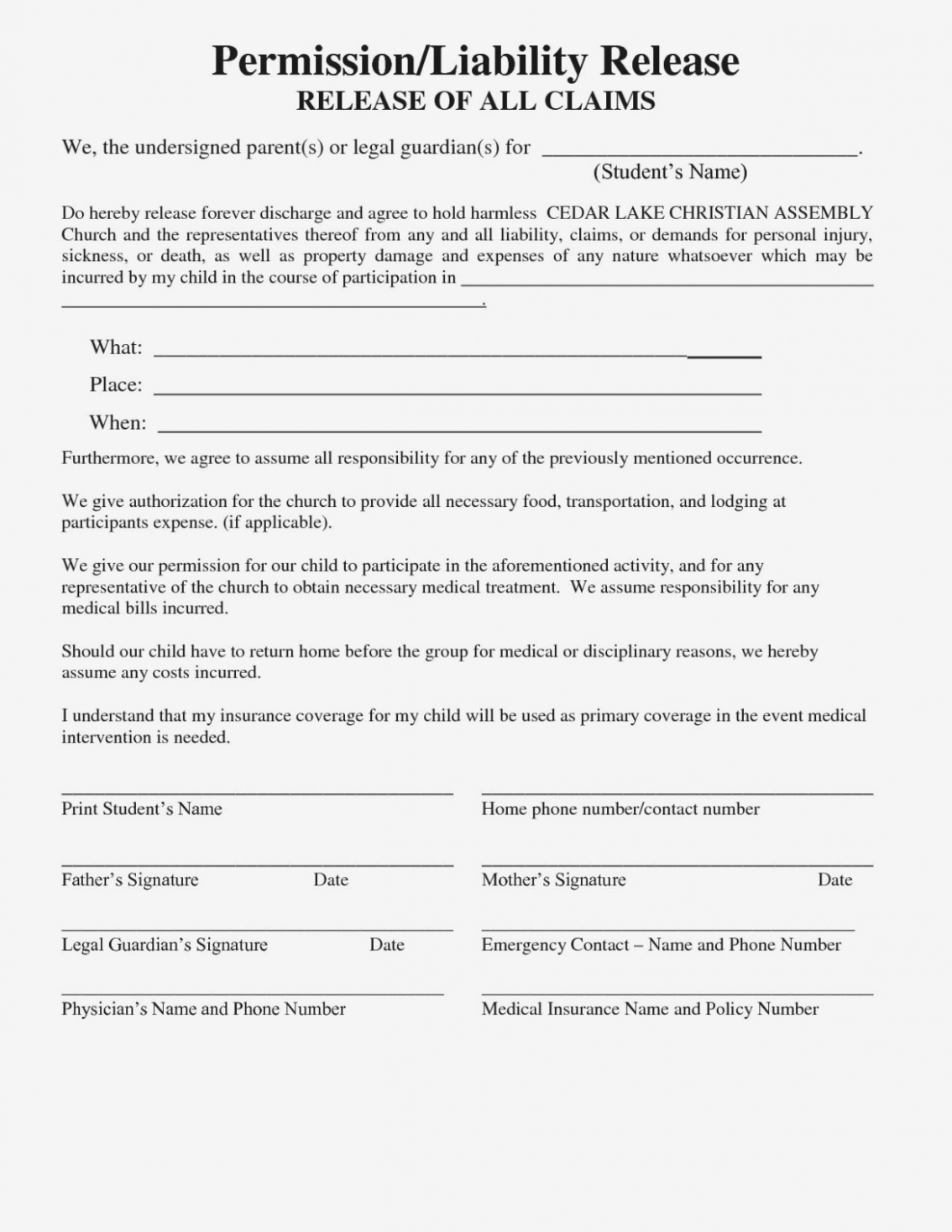 Damage Waiver form Template Elegant Seven Quick Tips for Personal Injury