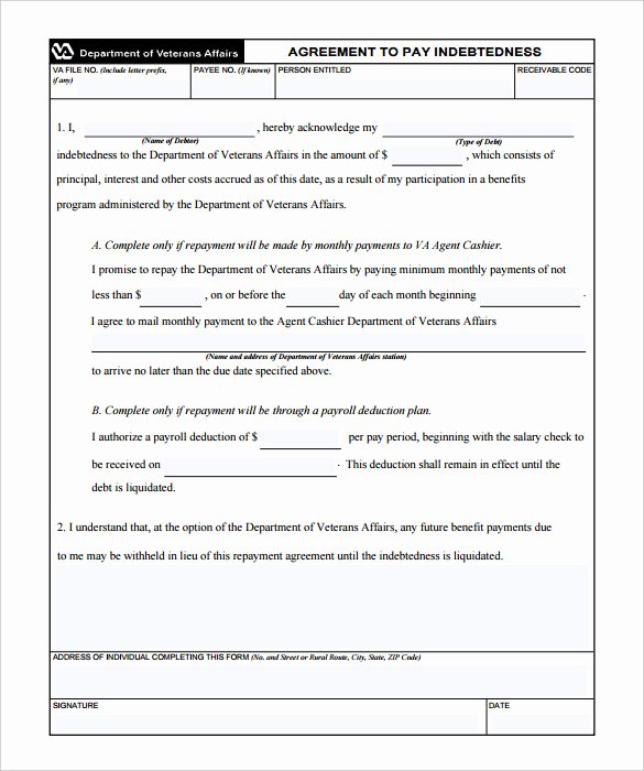Debt Payment Plan Template Elegant Payment Plan Agreement Template 12 Free Word Pdf