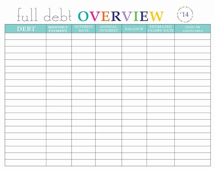Debt Payment Plan Template Fresh Paying Off Debt Worksheets Debt Payoff