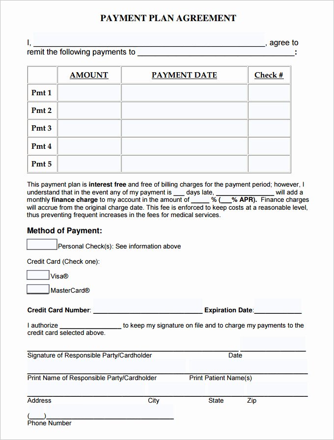 Dental Payment Plan Agreement Template Beautiful Payment Plan Agreement Template 12 Free Word Pdf