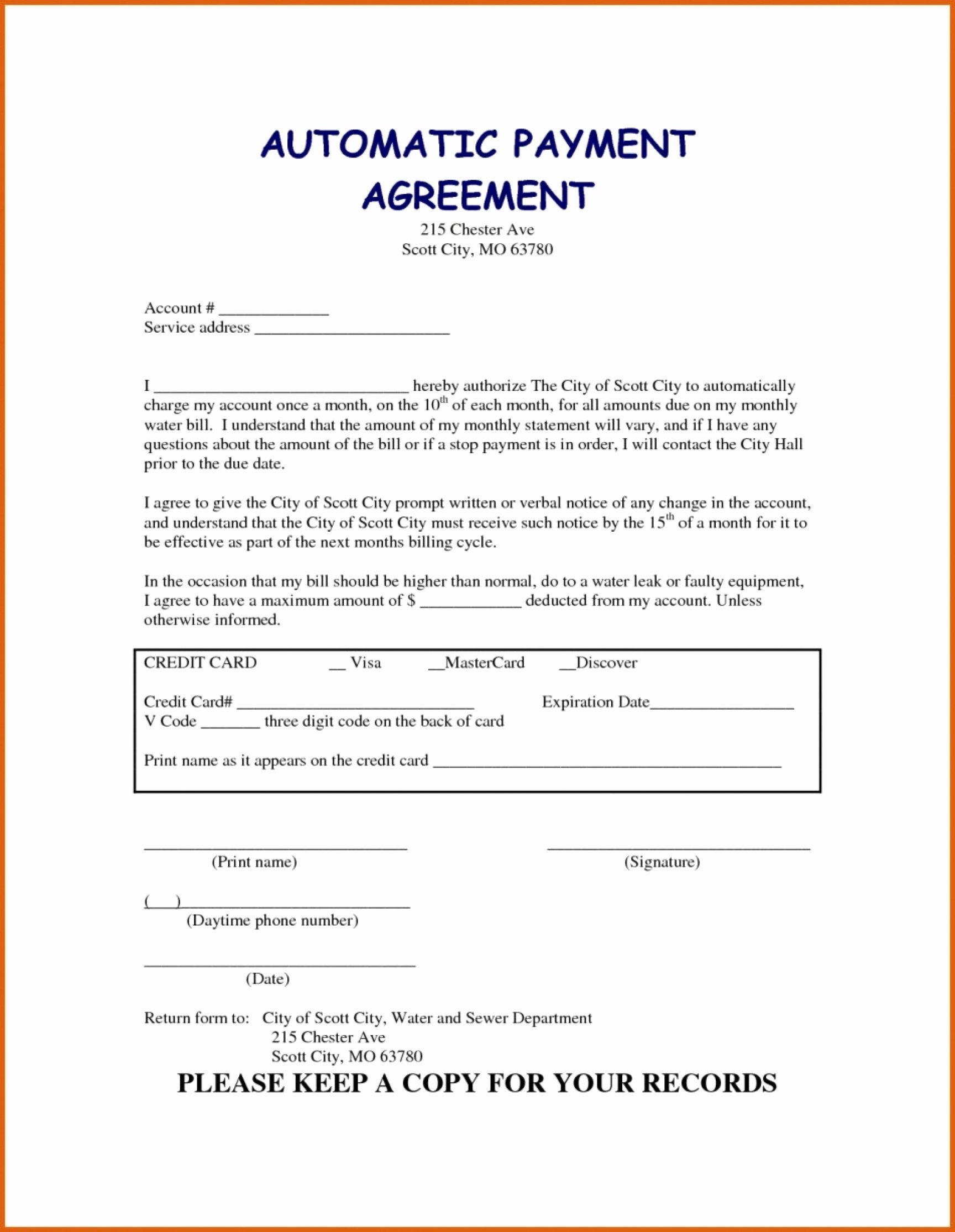 Dental Payment Plan Agreement Template Elegant Dental Monthly Plan Agreement Template