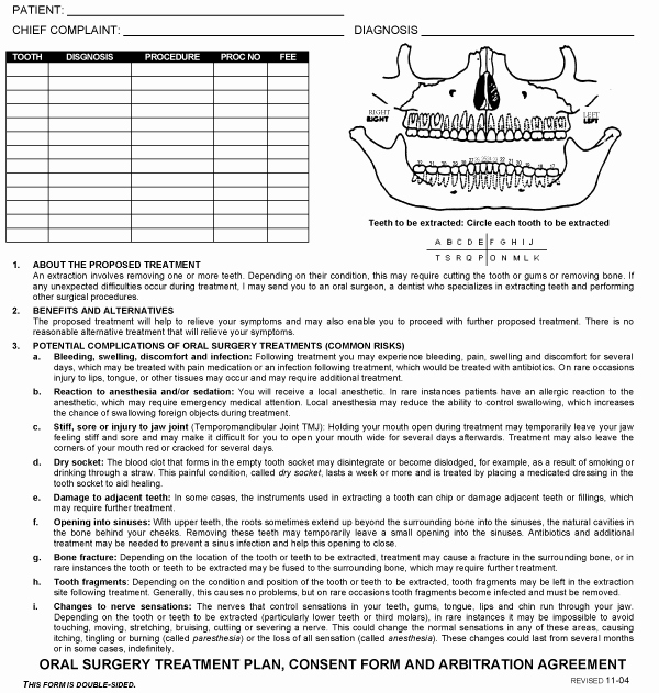 Dental Treatment Consent form Template Beautiful Dental Consent form Printing In Sacramento