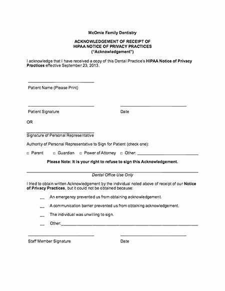 Dental Treatment Consent form Template Unique New Patient Dental forms