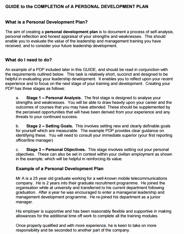 Development Plan Template Word Best Of 4 Personal Leadership Development Plan Templates Word