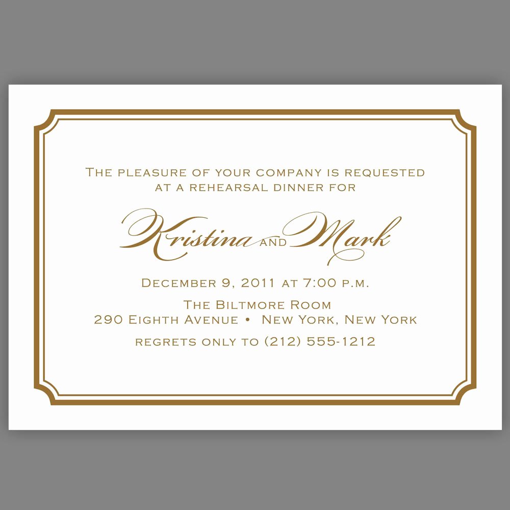Dinner Invitation Email Template Elegant formal Dinner Invitation Wording