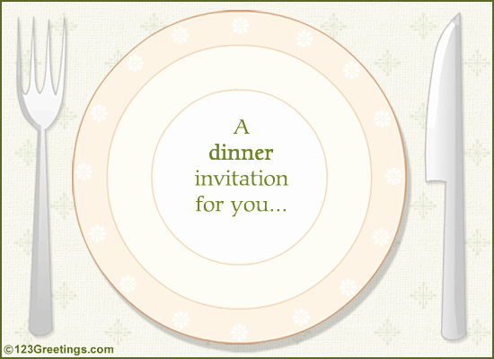 Dinner Invitation Template Free Best Of Dinner Invitation Templates Free