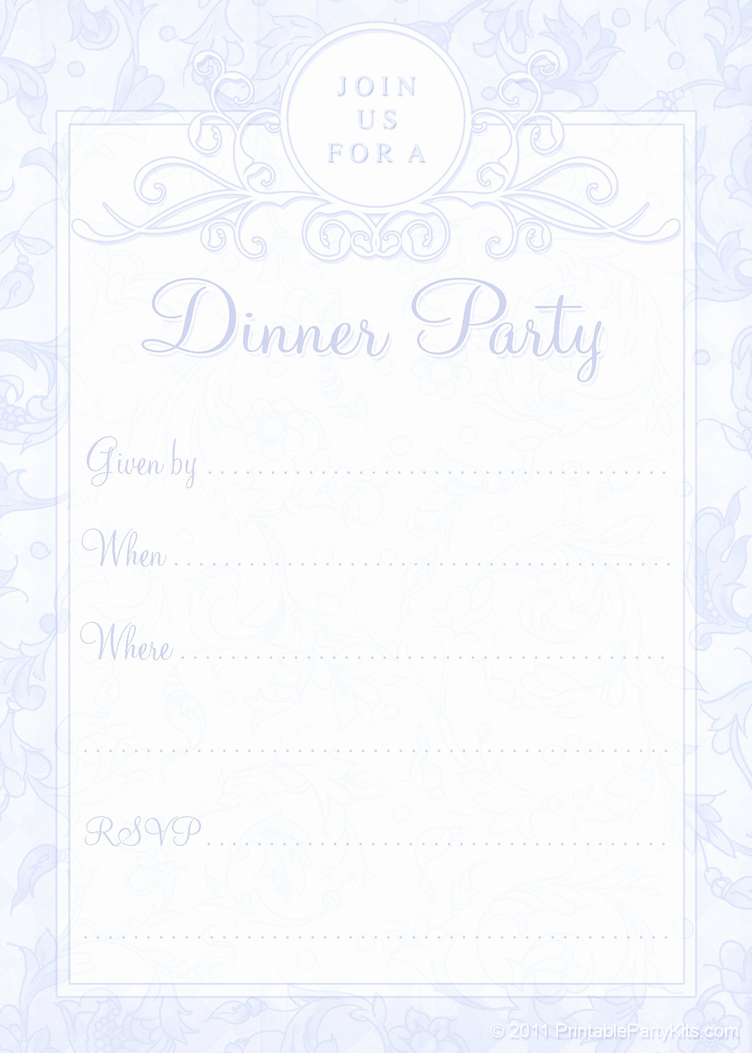 Dinner Invitation Template Free Printable Fresh Free Printable Dinner Party Invitations Templates