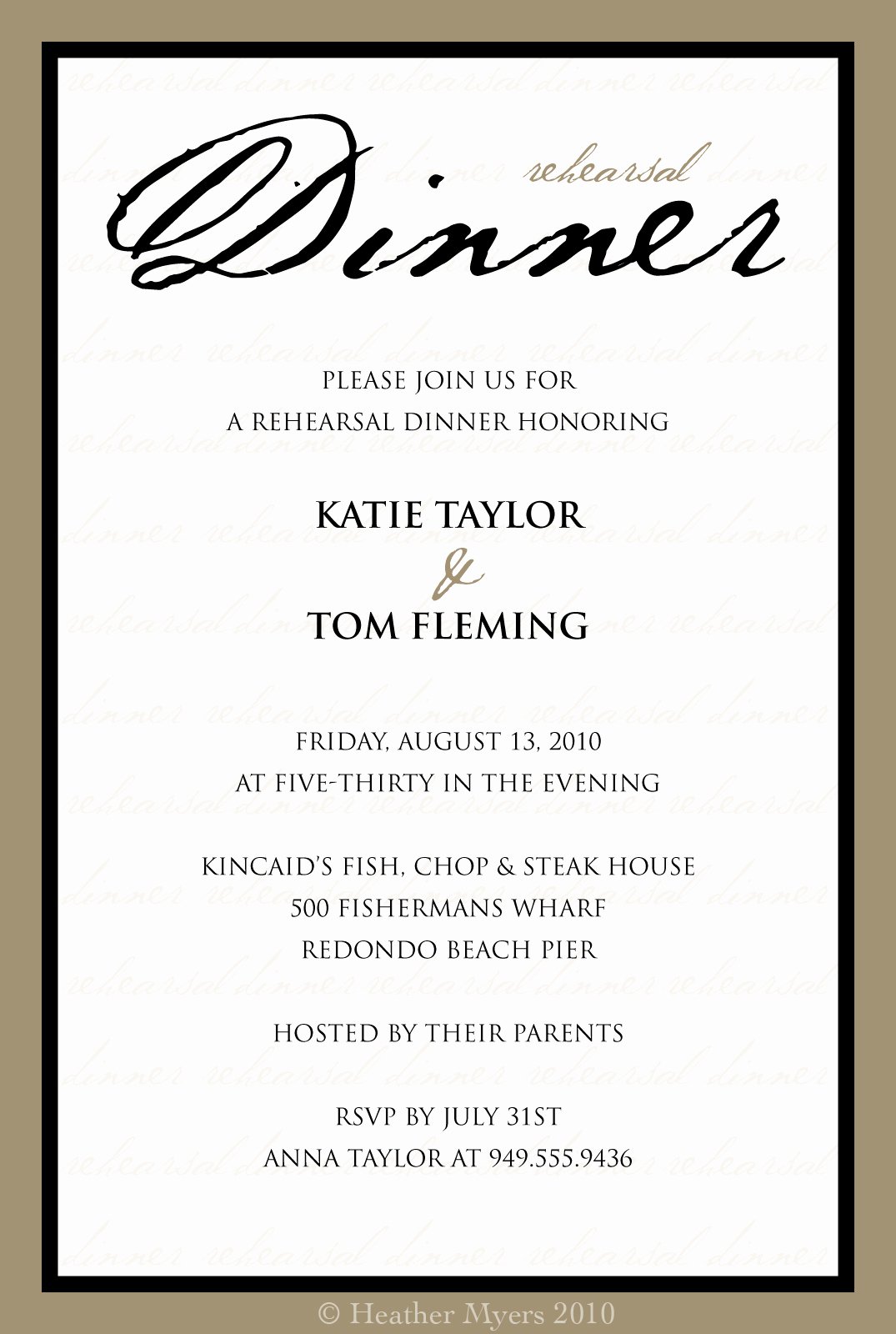 Dinner Invitation Template Free Unique Invitation Template Category Page 1 Efoza