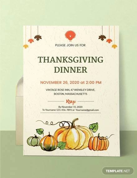 thanksgiving invitations