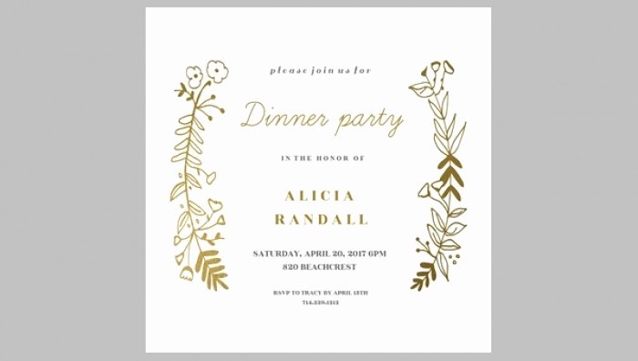 Dinner Invitation Template Word Elegant Cool Free Dinner Party Invitation Templates Ideas