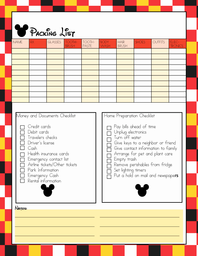 Disney Vacation Planner Template Inspirational Disney Vacation Planner the Joys Of Boys