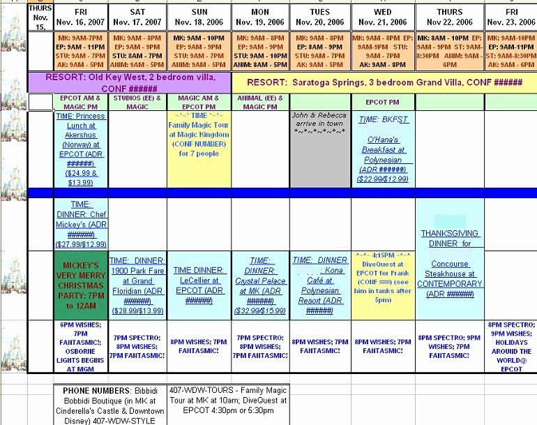 Disney Vacation Planner Template New Dina S Disney Daily Weekly Monthly 31 Days to Go Disney