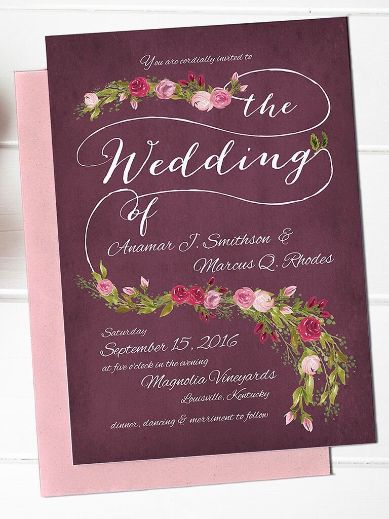 Diy Wedding Invitation Template Free Best Of 16 Printable Wedding Invitation Templates You Can Diy