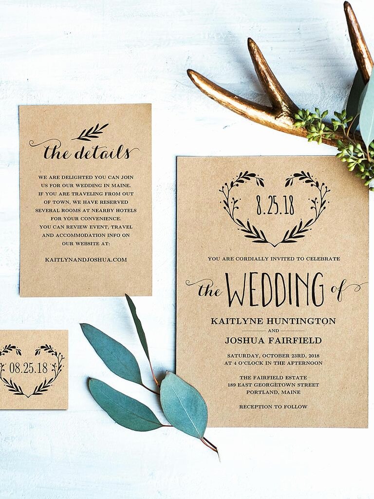 printable wedding invitation templates