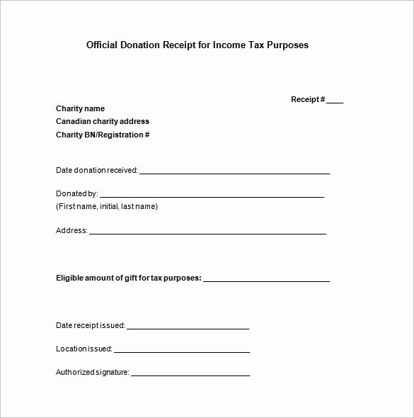 Donation form Template Free New 19 Donation Receipt Templates Doc Pdf