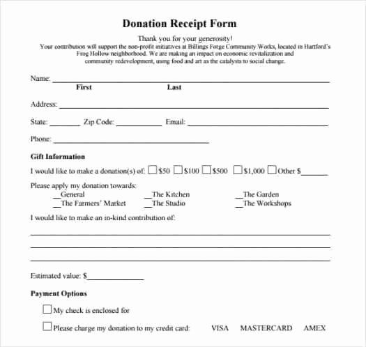 √ 30 Donation form Template Free | Effect Template