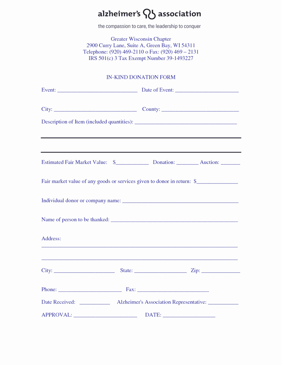 Donation form Template Pdf Lovely 36 Free Donation form Templates In Word Excel Pdf