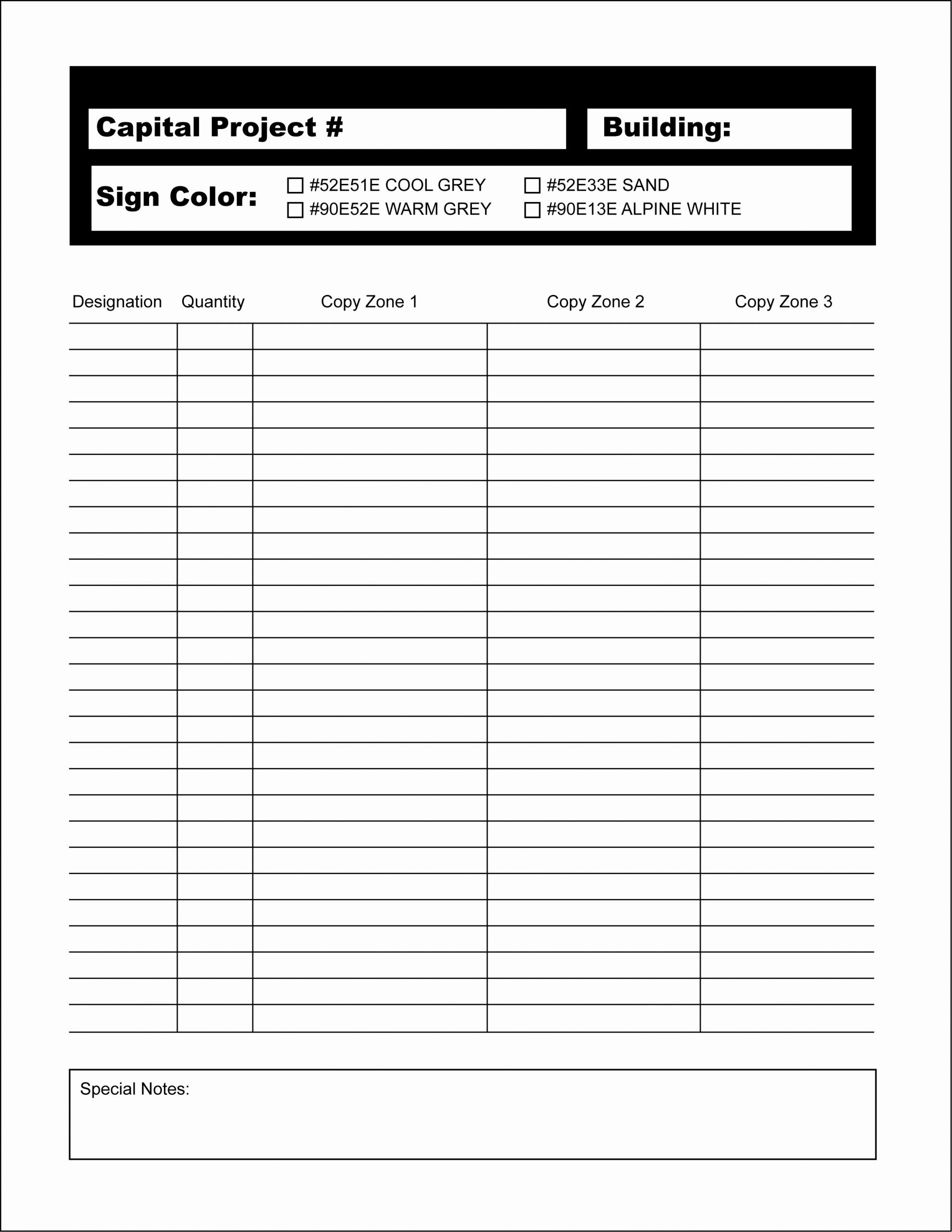 Draw Request form Template Best Of Templates and Signage Design &amp; Construction Standards