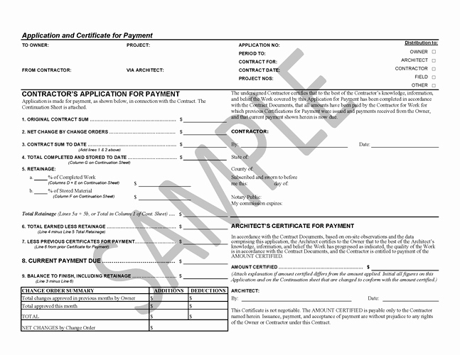 Draw Request form Template Lovely Aia Style G702 and G703 Application and Certificate for