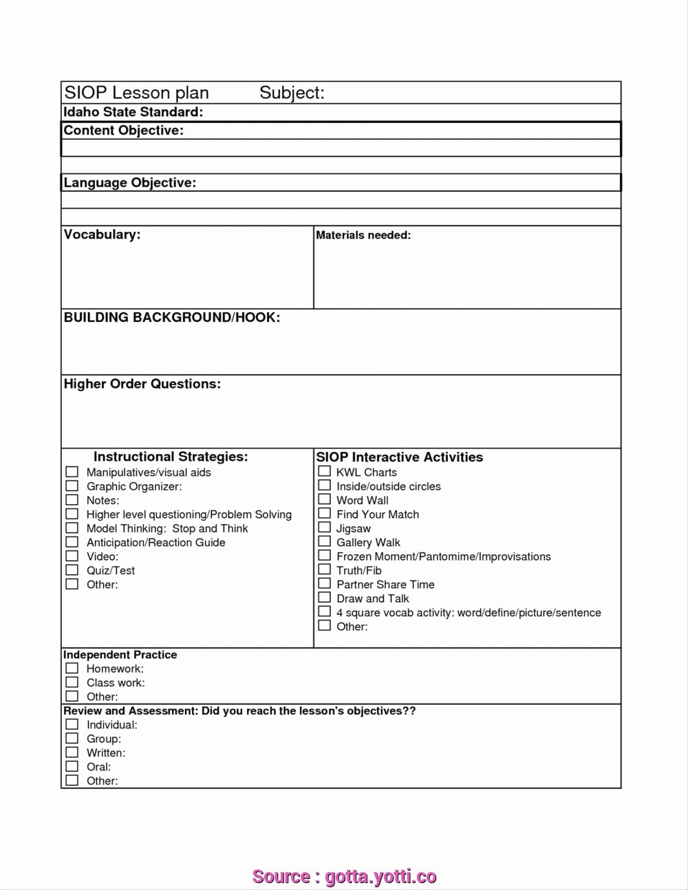 Elementary Lesson Plan Template Word Lovely 5 Brilliant Elementary Lesson Plan Template Word