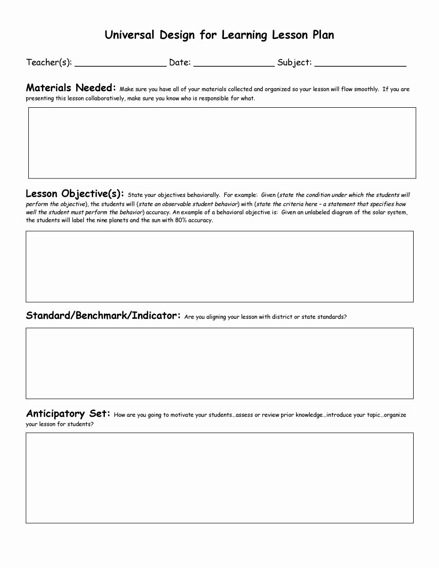 Elementary Math Lesson Plan Template Awesome 44 Free Lesson Plan Templates [ Mon Core Preschool Weekly]