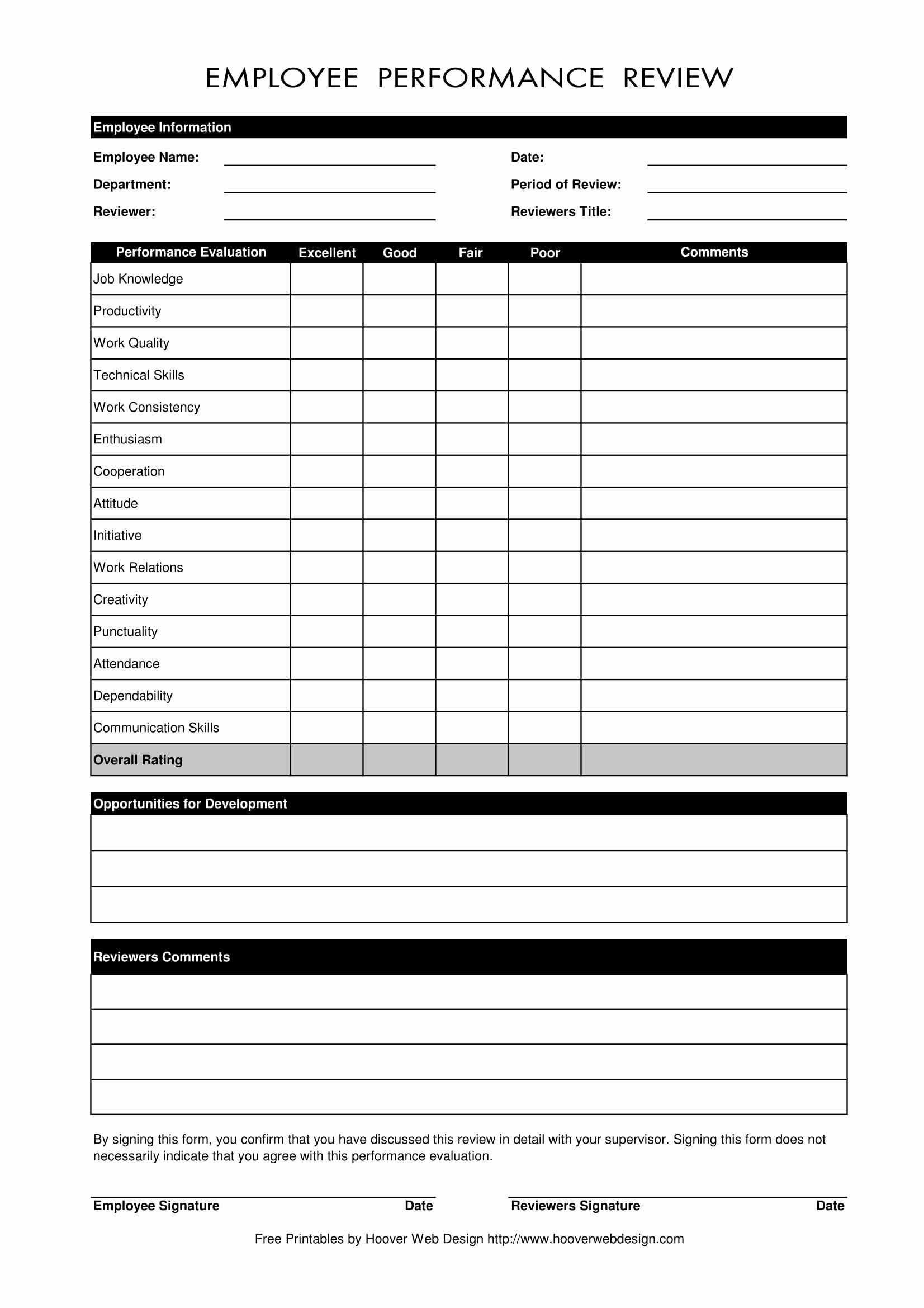 Employee Review form Template New Free 14 Feedback Review form Samples In Pdf