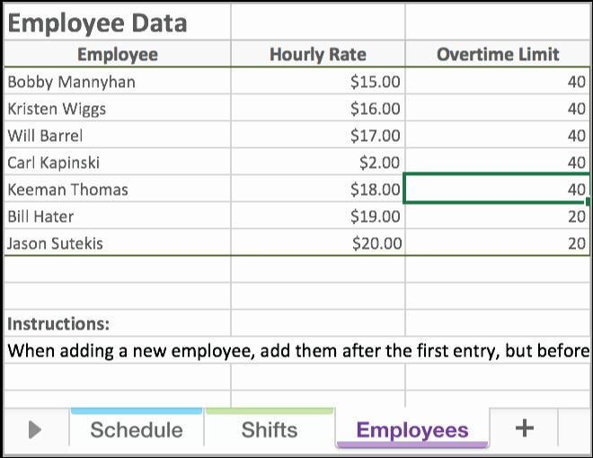 Employee Schedule Template Excel Beautiful Free Excel Employee Scheduling Template