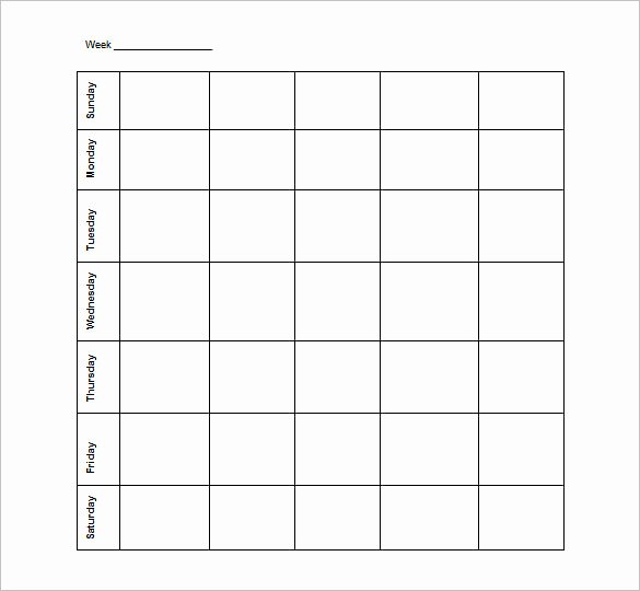 Employee Schedule Template Free Download Best Of Blank Schedule Template 23 Free Word Excel Pdf format