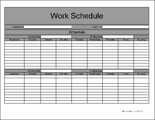 Employee Schedule Template Free Download Luxury Download Basic Employee Schedule Template Free