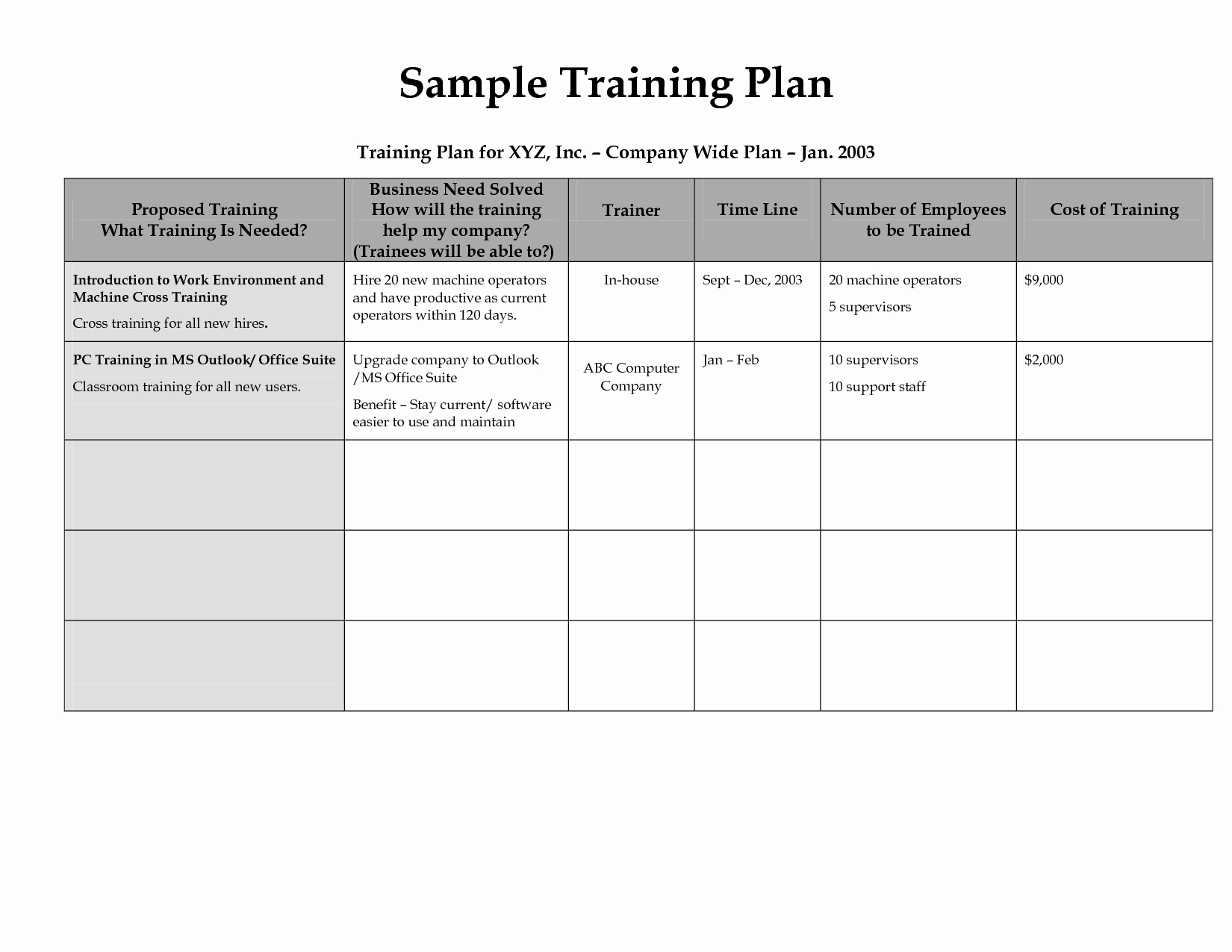 Employee Schedule Template Word Lovely Training Schedule for Employees Template – Printable