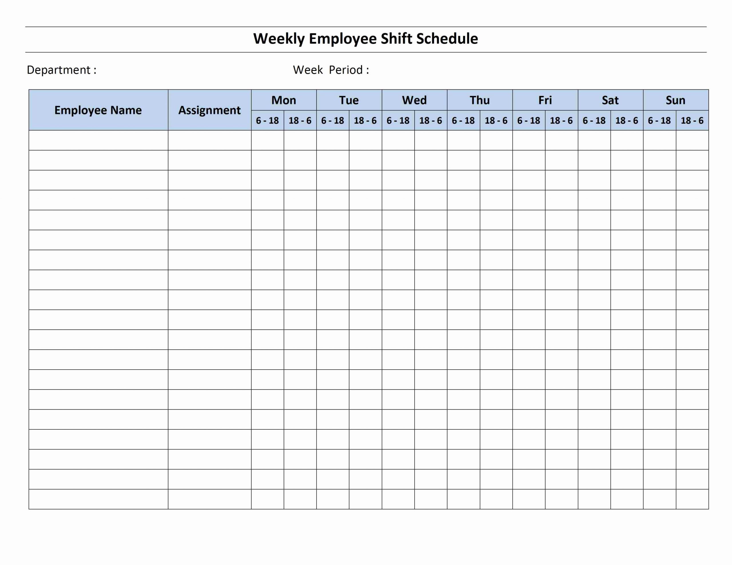Employee Schedule Template Word Unique 12 Hour Shift Schedule Template