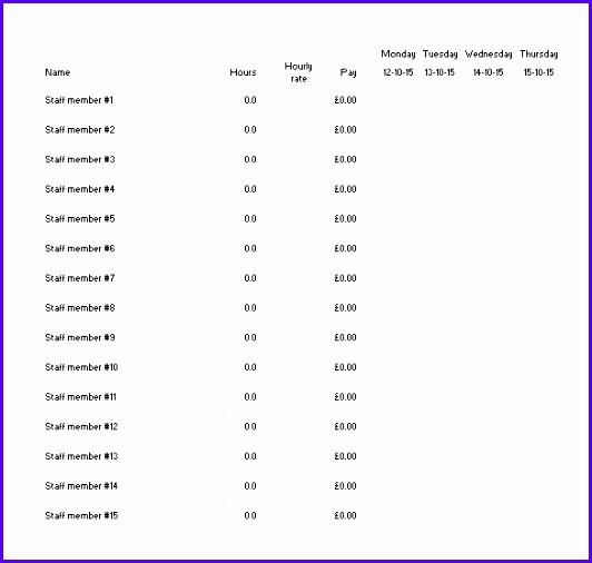 Employee Work Schedule Template Pdf Beautiful 14 Free Excel Employee Schedule Template Exceltemplates