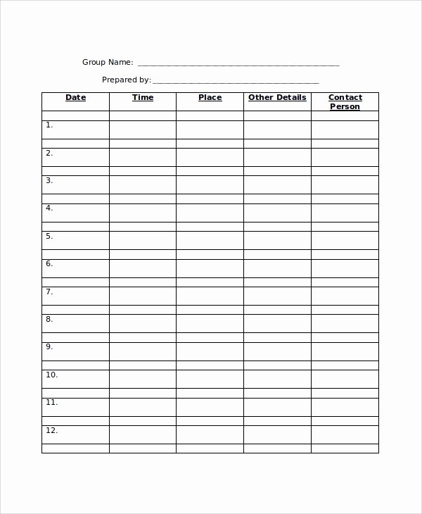 Employee Work Schedule Template Pdf Unique Sample Monthly Work Schedule Template 7 Free Documents