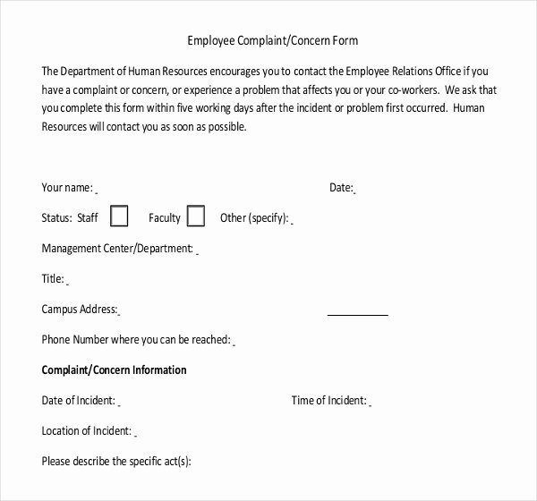 Employee Write Up forms Template Fresh 13 Employees Write Up Templates – Free Sample Example