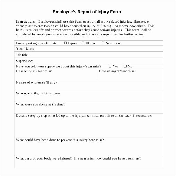 Employee Write Up forms Template Luxury 13 Employees Write Up Templates – Free Sample Example