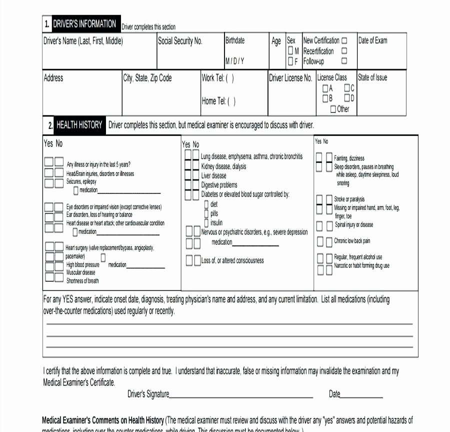 Employment Physical form Template Elegant Template Physical Exam – Grupofive