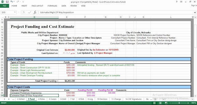 Engineering Project Plan Template Best Of Project Management Plan Excel Template Engineering