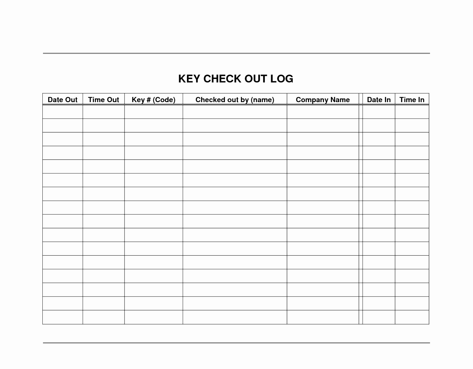 Equipment Checkout form Template Excel Fresh Best S Check Out Inventory Sheet Equipment Check Free