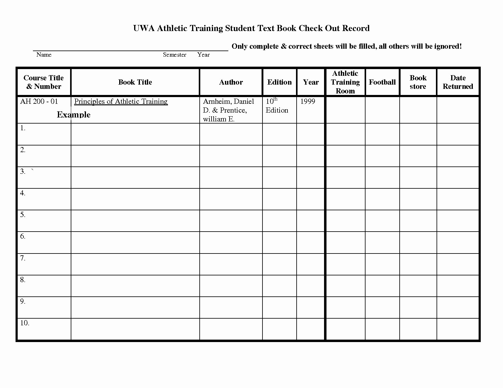 Equipment Checkout form Template Excel Fresh Football Equipment Inventory Spreadsheet Google