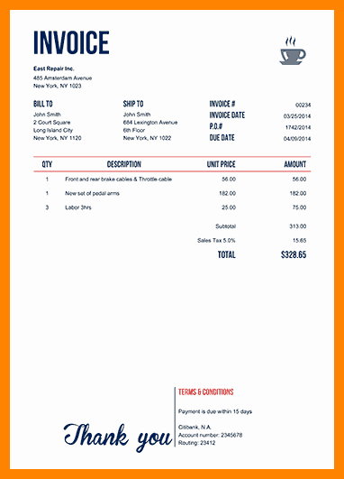 Event Planner Invoice Template Lovely 6 event Planner Invoice Template