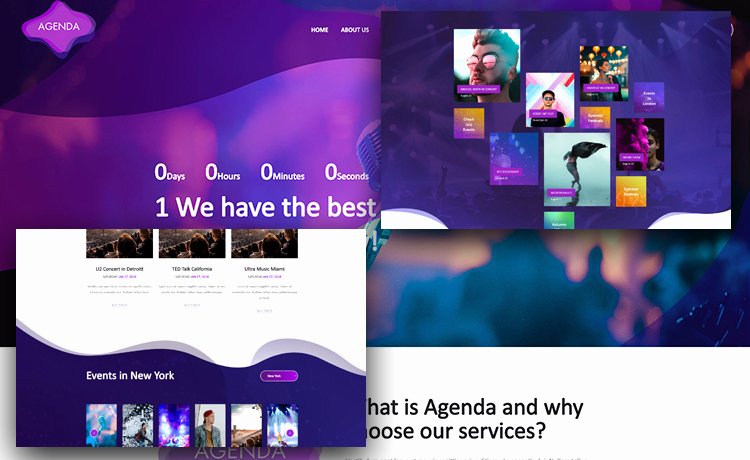 Event Planner Website Template Elegant Free event Website Template for event Planners with