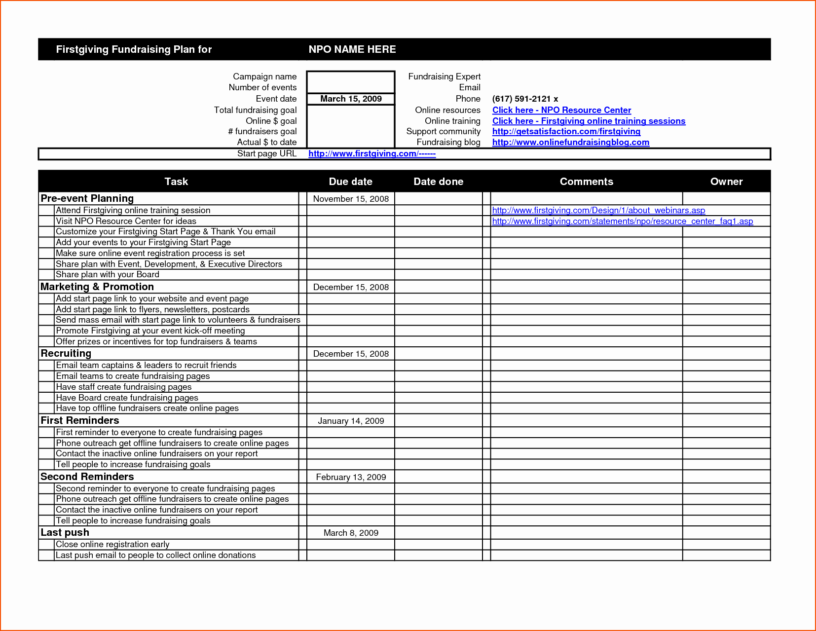 Event Planning Excel Template Elegant 7 event Planning Templates Bookletemplate