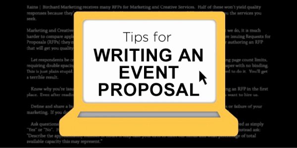 Event Planning Proposal Template Inspirational How to Write An event Planning Proposal eventplanning