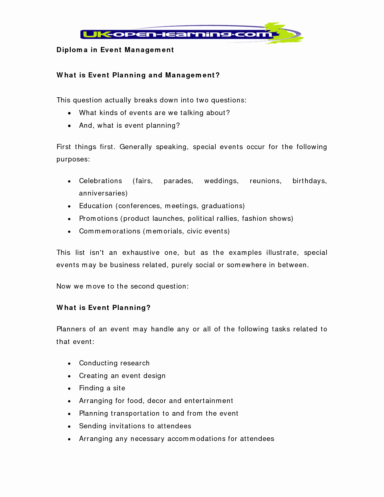 Event Planning Proposal Template Luxury event Planning Business Plan Sample