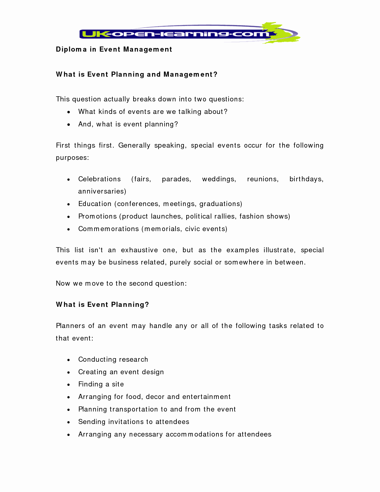 Event Planning Proposal Template Luxury event Planning Business Plan Sample