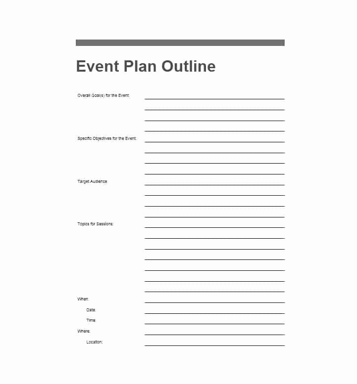 Event Planning Template Free Unique 50 Professional event Planning Checklist Templates