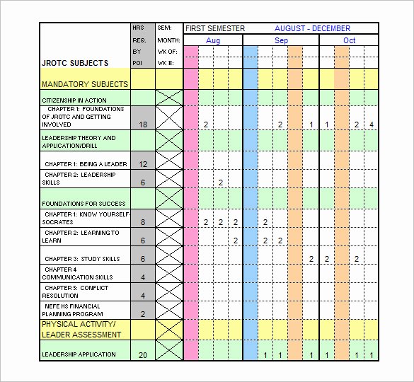 Excel Class Schedule Template Lovely Training Plan Template Excel Download – Planner Template Free