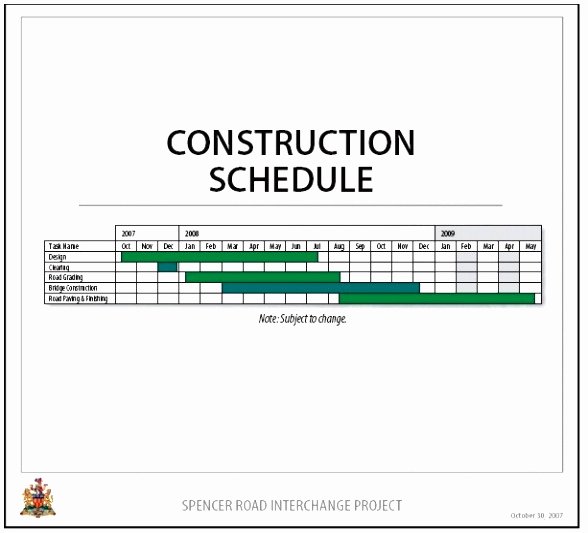 Excel Construction Schedule Template Fresh 3 New Construction Schedules Using Excel Overview Example